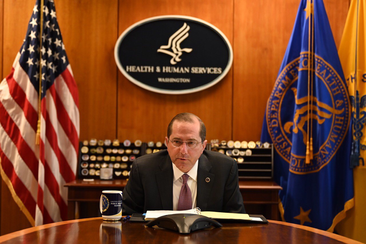 Secretary Alex Azar II of the United States Department of Health and Human Services